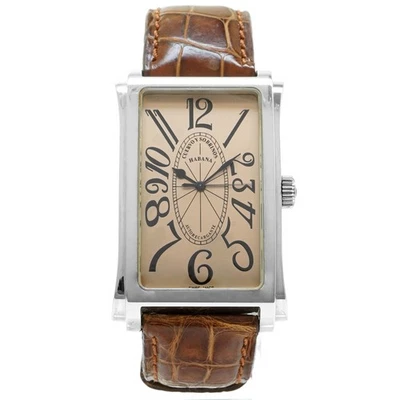 Cuervo y Sobrinos Watch Prominente 1011.1R-LBR - Inventory 8144 Stainless Steel - image 1 of 4