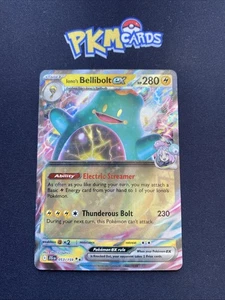 Juego de cartas coleccionables Pokémon Iono's Bellibolt Journey Together 053/159 doble raro casi nuevo. - Imagen 1 de 3