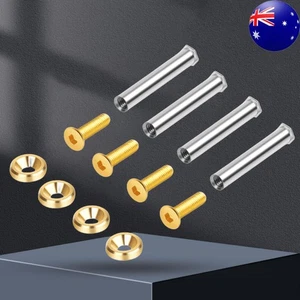 4pcs Fixing Chassis Fan Screws Double Fixed PC Case Fan Screws for PC Case Fan - Bild 1 von 12