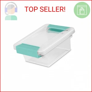 Sterilite 6-Pack Clip Box, Clear Storage for Crafts, Supplies and Office Items, - Picture 1 of 2