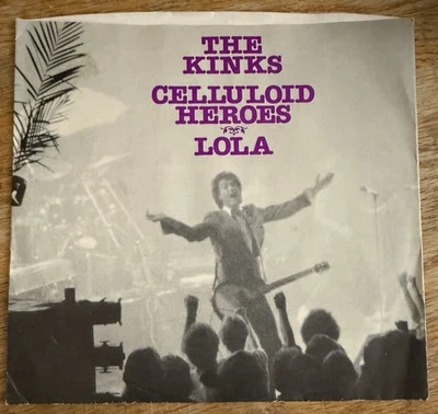 The Kinks Lola Celluloid Heroes Arista AS 0541 45rpm (1980) With PS! - Image 1 of 4