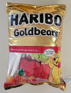 Oso de Goma Haribo Oso Dorado Almohada Iscream con Mini Peluche Extraíble Caramelo Vacaciones - Imagen 1 de 8