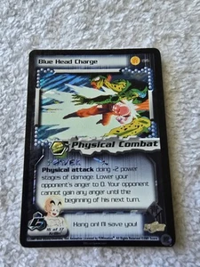 DBZ Dragon Ball Z FOIL Blue Head Charge 156 CCG Limited Cell Saga HP - Foto 1 di 5