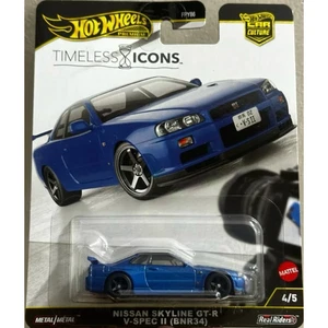 INHAND 2025 HOT WHEELS  NISSAN SKYLINE GT-R V-SPEC II TIMELESS ICONS 4/5 - Picture 1 of 2