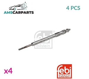 ENGINE GLOW PLUGS 176209 FEBI BILSTEIN 4PCS NEW OE REPLACEMENT - Picture 1 of 5