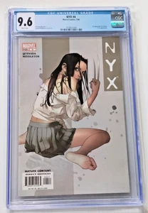 NYX #4 CGC 9.6 Marvel 2004 1st App of Tatiana & 2nd Appearance of X-23 - Picture 1 of 3
