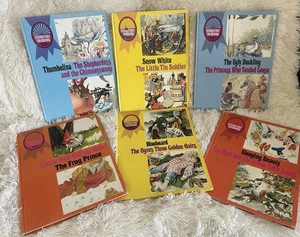 Storytime Treasury McCall Buch Set 11 klassische Märchen 1969 Italien Vintage 10,5x14 - Bild 1 von 24