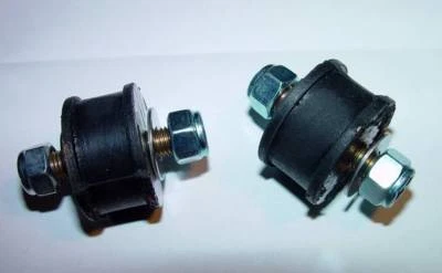 РЕЗИНОВЫЕ КРЕПЛЕНИЯ Norton Commando 1967-77 (2) Nylock нержавеющая сталь HD, двигатель, глушитель - Изображение 1 из 4