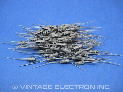 (100) Condensadores electrolíticos axiales IC (Illinois Condensador / CDE): 10uF 20% 35V Foto 1 de 4
