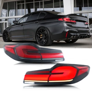 LED TAIL LIGHTS For BMW 530 540 G30 M5 F90 2017-2020 SEQUENTIAL SIGNAL REAR LAMP - Foto 1 di 10