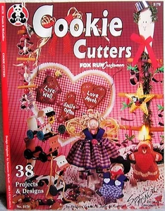 "Cookie Cutters" Craft Book: 38 Projects to Create Holiday Ornaments +Year Round - Picture 1 of 8