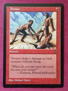 Magic The Gathering VISIONS TREMOR red card MTG - Picture 1 of 1