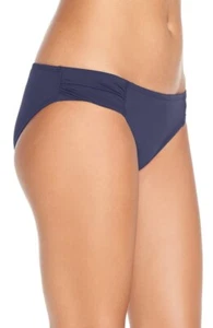 Tommy Bahama Women 167012 Swimwear Pearl Side Shirred Bikini Bottom Size L Blue - Picture 1 of 3