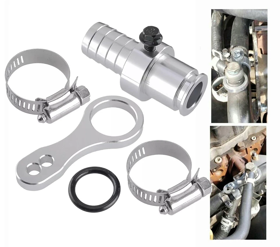 Coolant Bypass Hose Barb Adapter Set For 2009-2019 Dodge Ram Cummins 6.7L Diesel - Изображение 1 из 4