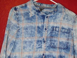 Art Class Boys' Size XL (16) Long Sleeve Button Down Shirt  - Picture 1 of 3