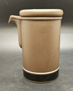 Botella de vinagreta vintage Hornsea Pottery con tapa en contraste 10,5 cm - Imagen 1 de 6