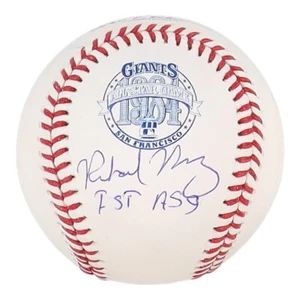 Rafael Ramirez Signed 1984 All star Game Baseball Jsa  - Picture 1 of 1