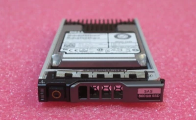 Dell Enterprise 800GB 12Gb/s 12G SAS 2.5" WI Solid State Drive SSD CN3JH 0CN3JH - Image 1 of 4