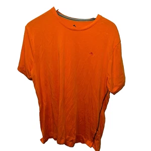 Tommy Bahama T-Shirt Herren Medium Orange Stretch Logo - Bild 1 von 6