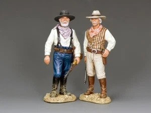 TRW102 Zwei alte Texas Ranger Kapitäne von König und Land - Bild 1 von 2