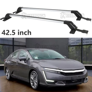Aluminum Top Roof Rack Cross Bars 42" Luggage Cargo Carrier For Honda Clarity - Picture 1 of 12