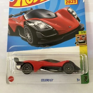 Hot Wheels Celero GT 3/10 Red Die Cast 1:64 HW Exotics Super Car - Picture 1 of 6