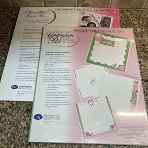 Creative Memories It’s A Girl Border RCM-12BB 5 Pages Combination Pack - Picture 1 of 12