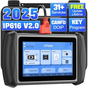 2025 XTOOL IP616 V2.0 OBD2 Scanner Full System Diagnostic Tool Key Programmer - Picture 1 of 14