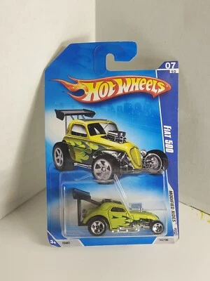 Hot Wheels Modified Rides #163/190 2009 - Fiat 500 - verde satinado - P2483  Foto 1 de 4