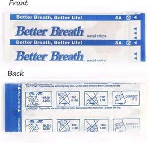 100-300PCS Large Nasal Strips Better Breathe Reduce Stop Snoring Right Aid / USA - Picture 1 of 26