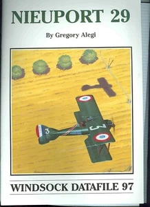  WINDSOCK  DATAFILE 97 - NIEUPORT 29 ( French)   new SB   - Picture 1 of 1