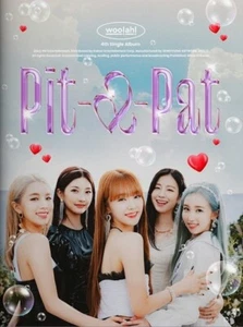 WOOAH 4th Single Album [Pit-a-Pat] Patter Ver CD+P.Book+3p Card+Poster+Sticker - Picture 1 of 18