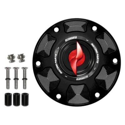 Tappo serbatoio benzina Accossato rosso rapido Triumph Daytona 955i 96-02 Foto 1 de 4