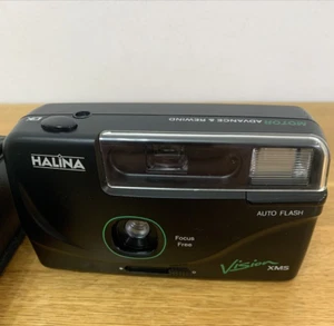 Halina Vision XMS Auto Flash 35mm point and shoot compact camera. VGC - Picture 1 of 12