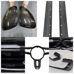 Suitable for Porsche Panamera 971 17-23 years dry carbon five-piece set - Picture 1 of 1