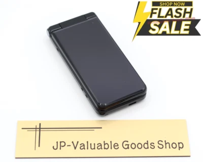 [A] SHARP AQUOS Keitai 2 601SH 602SH Unlocked SIM Free Flip Phone Black Japan - Image 1 of 4