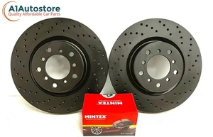 MERCEDES W166 ML250 ML350 BLUETEC 12-16 GLE250 GLE350 15- REAR BRAKE DISCS &PADS - Picture 1 of 8