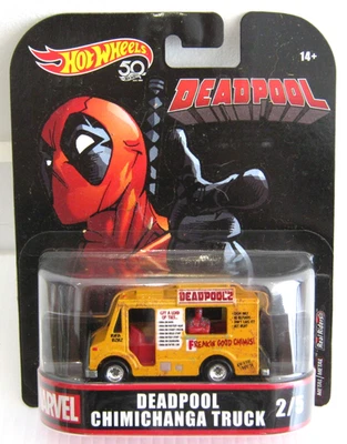 Hot Wheels - Deadpool Chimichanga Truck - Real Riders - 2017 - 2/5 - Image 1 of 3