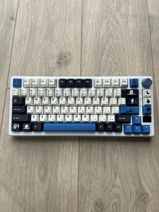 Fully custom keyboard Akko V3 Pro Cream Yellow Hand Lube RK ROYAL KLUDGE M75 - Afbeelding 1 van 2