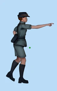 Diorama Resin 1/24 AI Miniature Series Scene Figure Toys Doll Female Soldier 05 - Picture 1 of 1