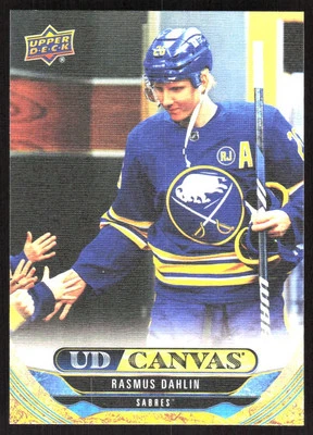 5231F 2024-25 Upper Deck #C-80 Rasmus Dahlin UD Canvas - Image 1 of 2