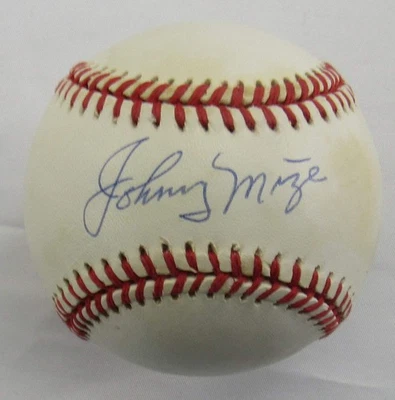 Béisbol Johnny Mize Firmado Auto Rawlings PSA/DNA AF20302 Foto 1 de 4