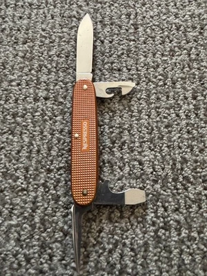 Victorinox Nespresso Limited Edition Pioneer Swiss Knife - Livanto Orange - Image 1 of 4