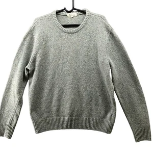 Madewell Donegal Crewneck Sweater Mens XL Sage Green Merino Wool Alpaca - Picture 1 of 10
