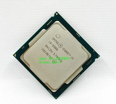 Intel Core i3-9300 SRCZU 3.7GHz Four cores 8MB 62W LGA1151 Desktop processor - Image 1 of 4