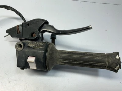 Interruptor de control del acelerador derecho Yamaha Vintage OEM 81 XJ 750 Seca Maxim Foto 1 de 4