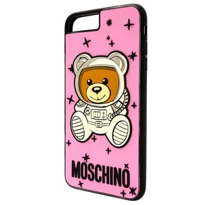 Moschino Pink Bear Logo iPhone 6/6S/7/8 Plus Hülle A 7909 8301 1221 - Bild 1 von 6