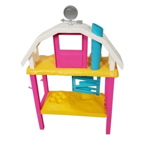 Barbie Bauernhof Spielset Hühnerstall Scheune mit Huhn Haustier Kinder Spielzeug - Bild 1 von 5