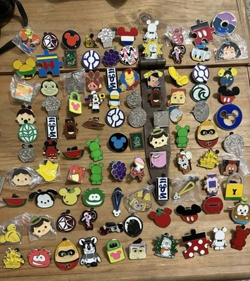 Lot of 100 Disney Trading Pins - Image 1 of 4