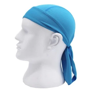 Doo Do Rag Skull Cap Biker Head Wrap Headband Bandana Helmet Liner for Men Women - Picture 1 of 13
